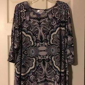 Beautiful Zig Zag Stripe Tunic.